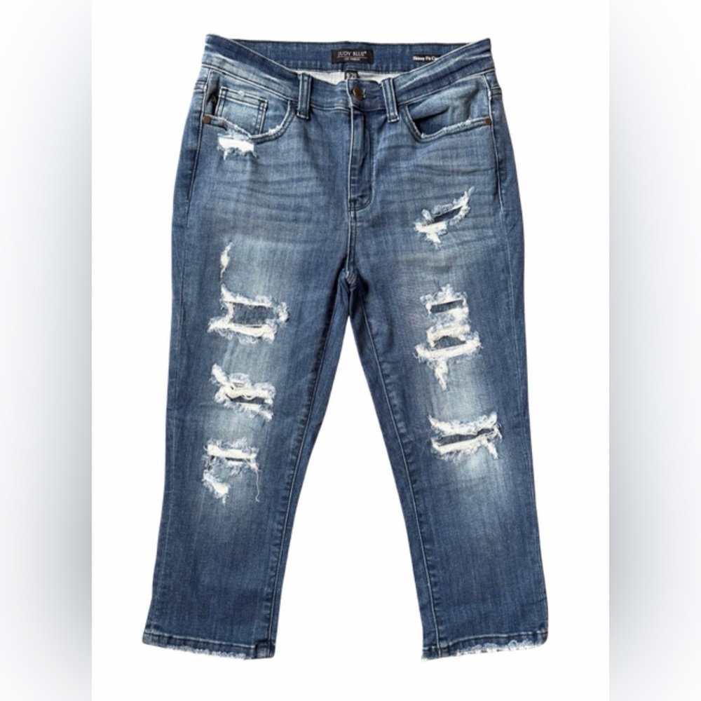 Judy Blue Skinny Fit Capri Jeans